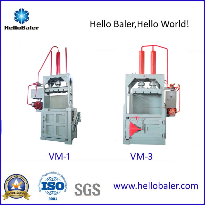 Vertical Waste Paper-Plastic Baler -VM-3-